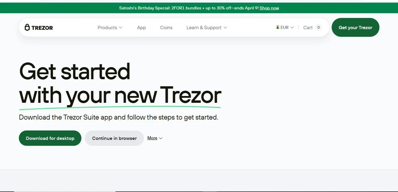 Trezor® Hardware Wallet | The #1 Most Advanced Security